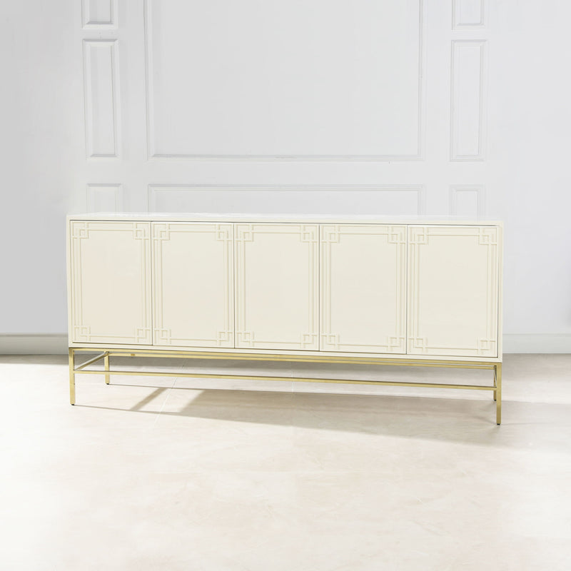 Gemini - Sideboard Storage Buffet - White Birch