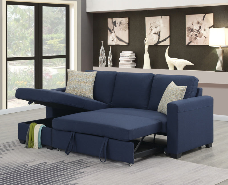 Pensole - Reversible Pop - Up Sleeper Sectional