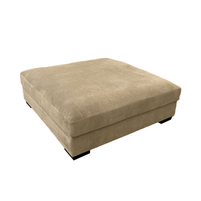 Boise Beige Oversized Ottoman