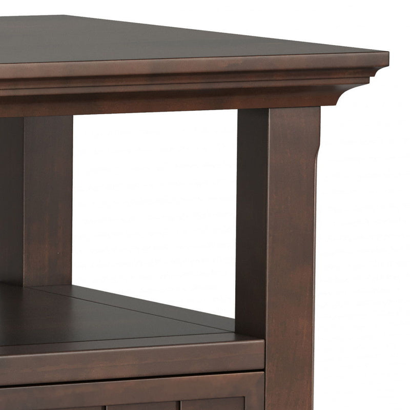 Acadian - End Table With Drawer - Brown