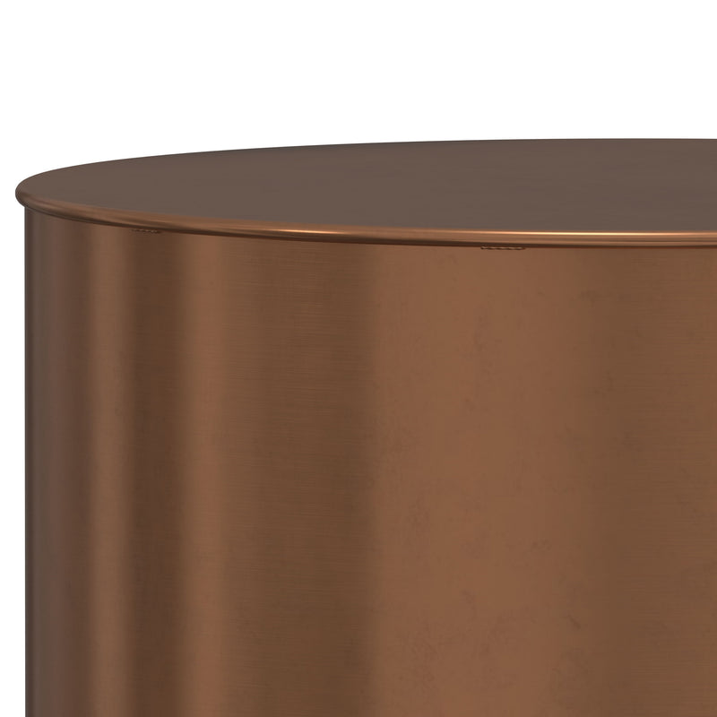 Curtis - Ombre Metal Cylinder Accent Table