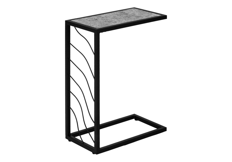 Accent Table, C - Shaped, Contemporary & Modern Convenient Design