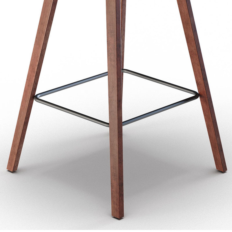 Addy - Counter Stool (Set of 2) - Distressed Brown