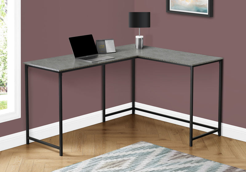 Computer Desk, Home Office, Corner, L Shape, Laptop, Contemporary & Modern