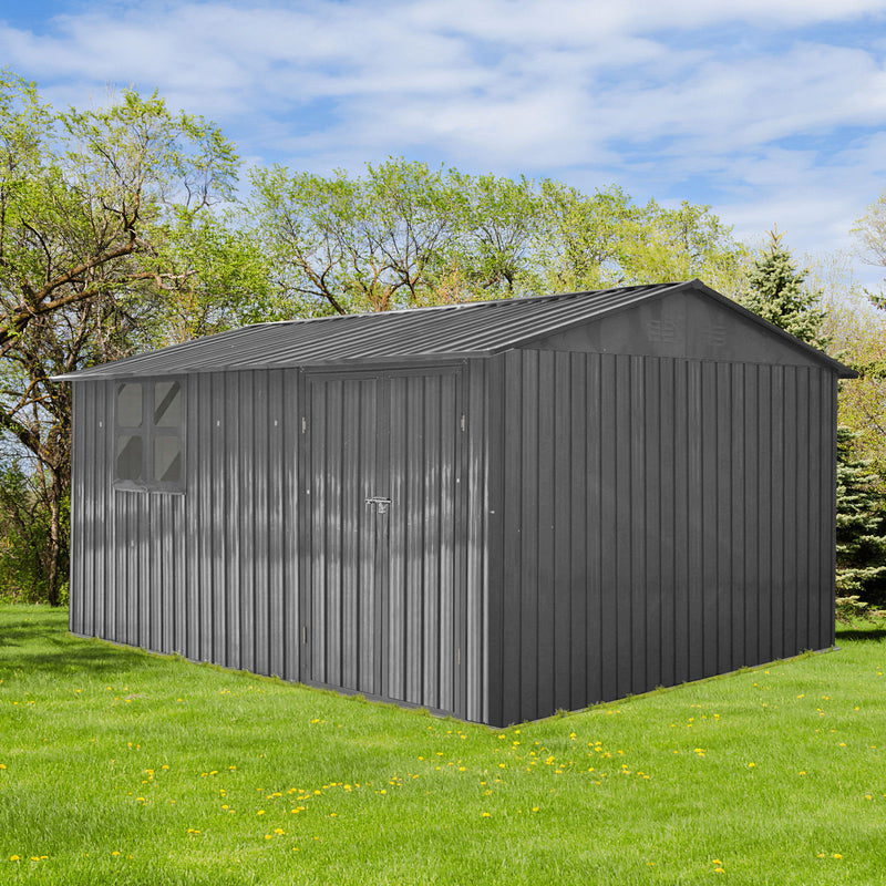 10'x12' Garden Sheds Outdoor Storage Sheds With Window