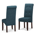 Cosmopolitan - Deluxe Tufted Parson Upholstered Chair (Set of 2)