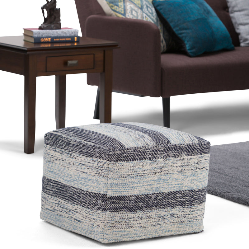 Clay - Square Pouf, Upholstered