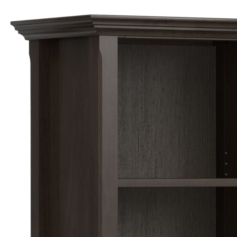 Amherst - 5 Shelf Bookcase - Brown