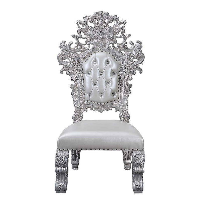 Valkyrie - Side Chair (Set of 2) - Antique Platinum