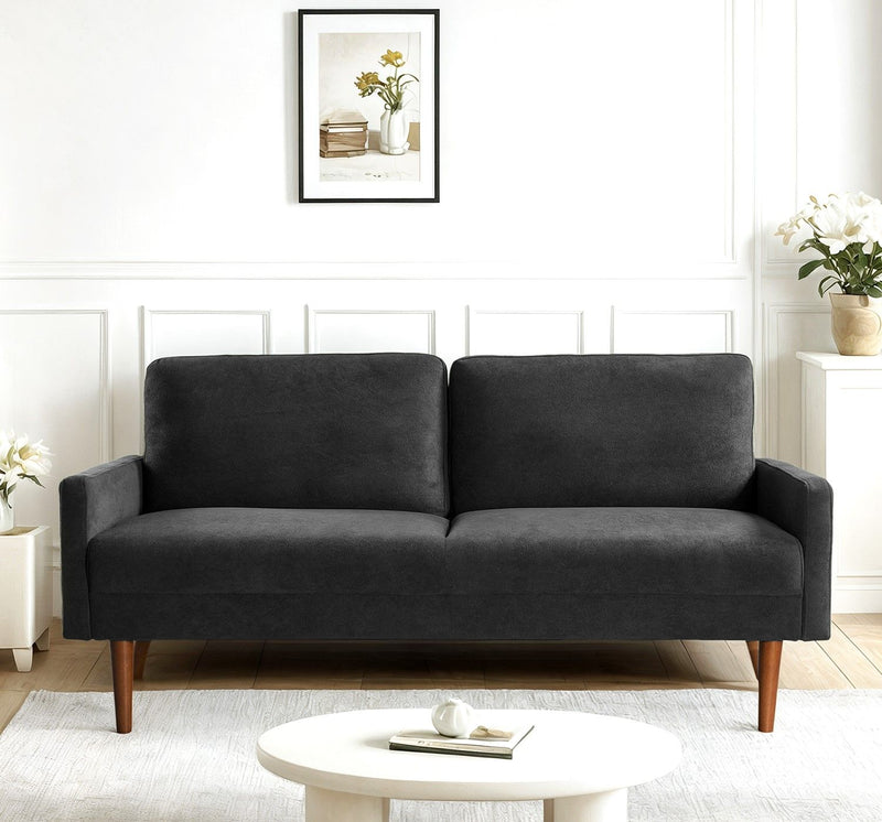 Sofa, European Style With Sleek Design, Modern & Vintage Flair, Upholstered 3 Seater Couch