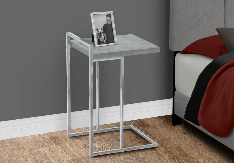 Accent Table, C - Shaped, Contemporary & Modern