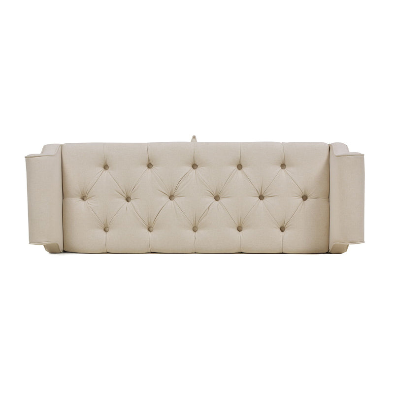 Jacqueline - Tufted Roll Arm Storage Bench