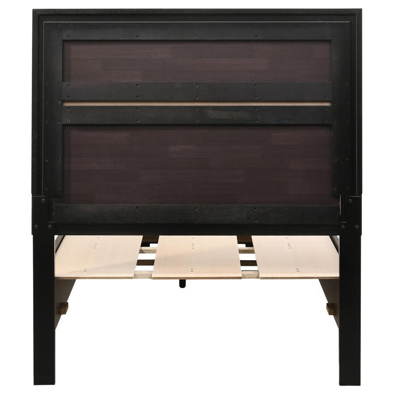 Miranda - Wood Storage Panel Bed