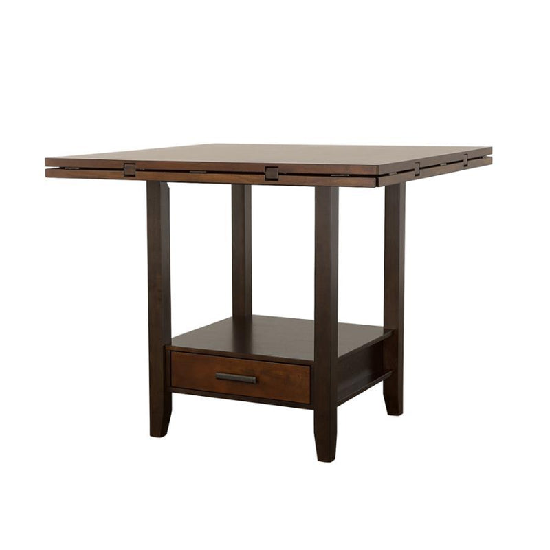 Sanford - Extension Leaf Counter Dining Table - Espresso