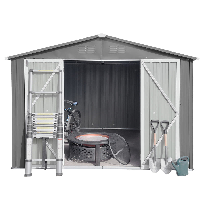 G10Ftx12Ft arden Sheds Outdoor Storage Sheds - Gray