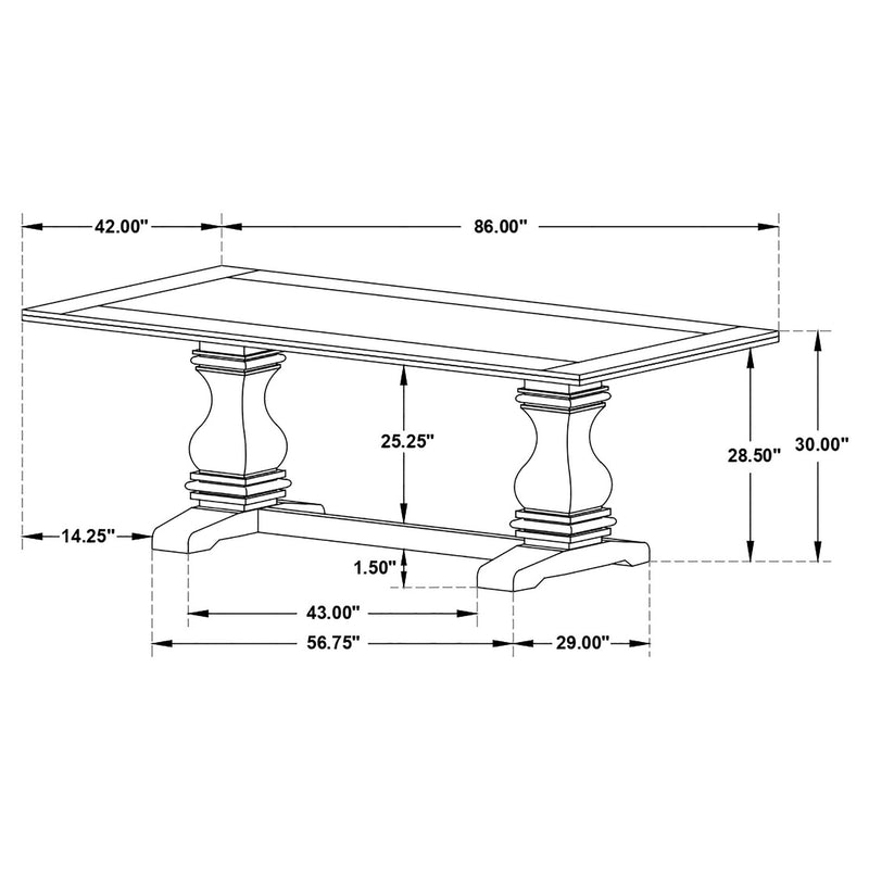 Parkins - Rectangular Dining Table Set