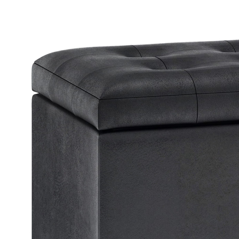 Cosmopolitan - Upholstered Storage Ottoman