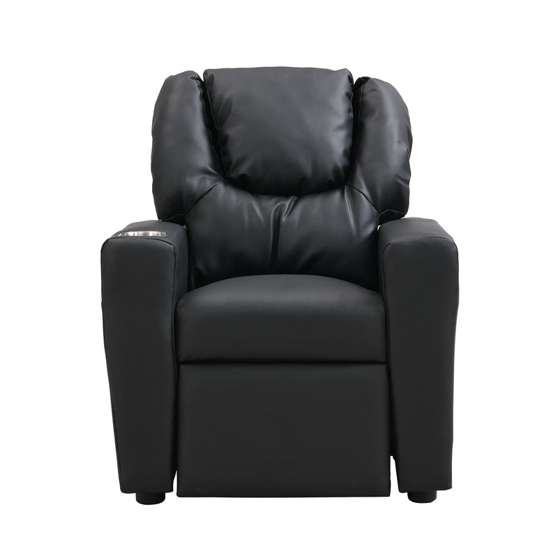 Kids Recliner Chair - Black