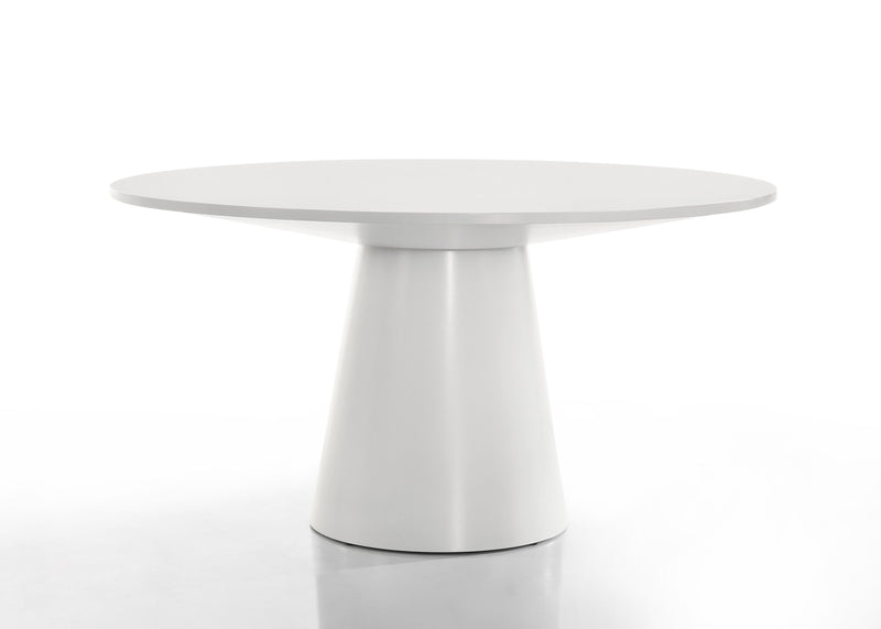 Jasper - Wide Contemporary Round Dining Table Set