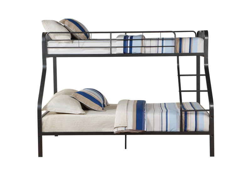 Caius - Twin Long Queen Bunk Bed - Gun