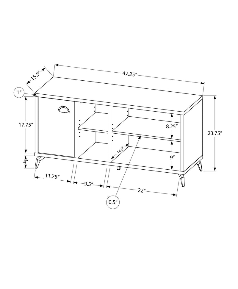 TV Stand, Console, Media Entertainment Center, Storage Cabinet, Contemporary & Modern