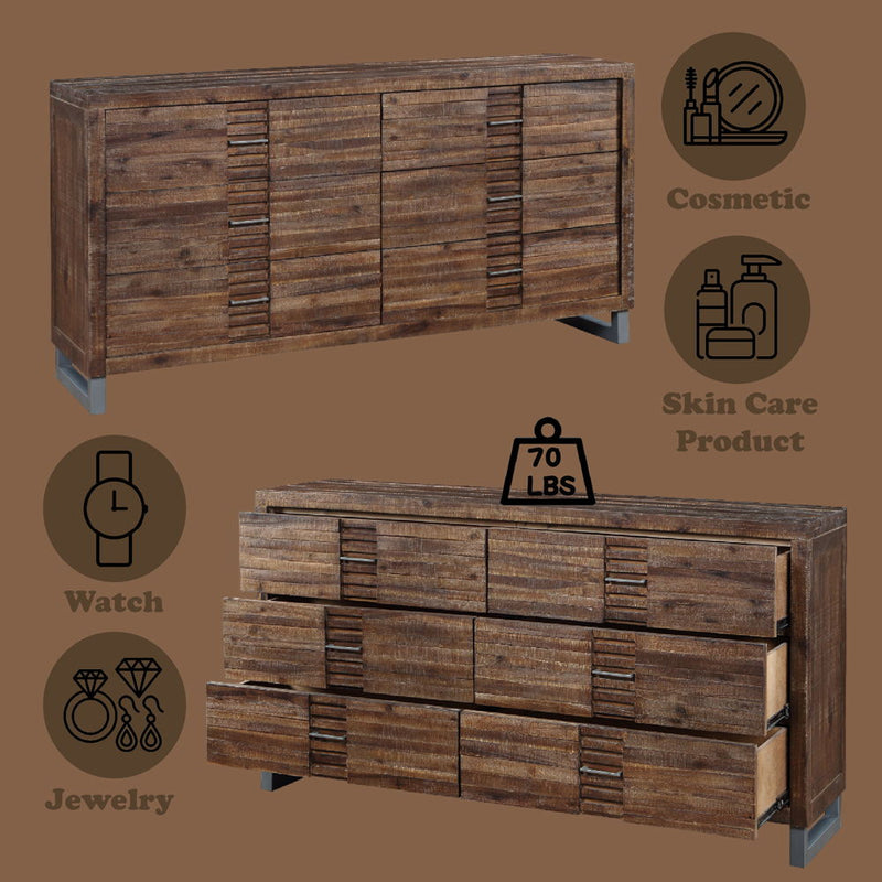 Andria - Dresser - Reclaimed Oak