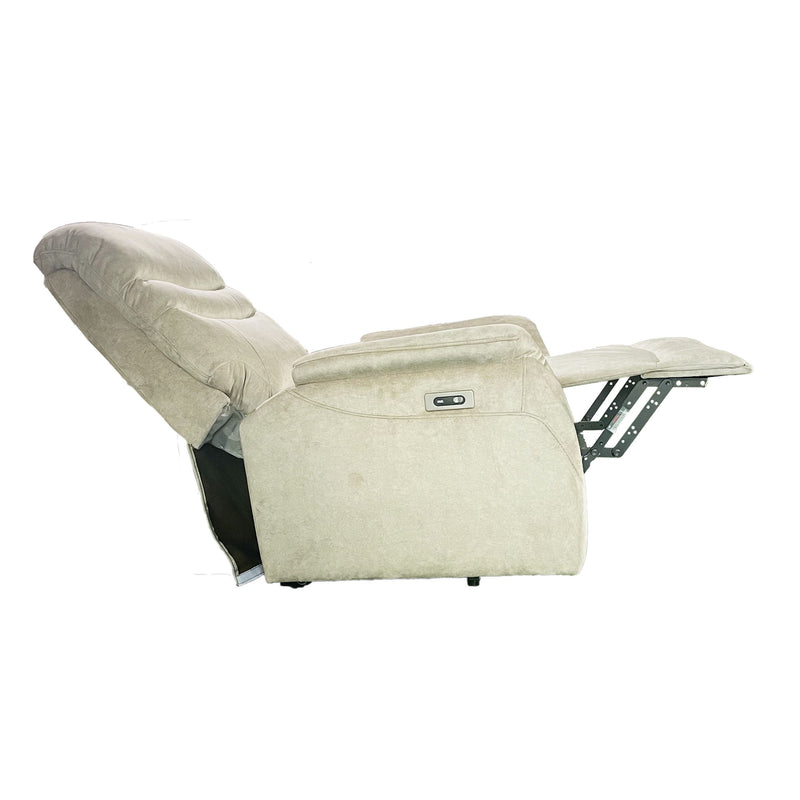 Comfortable Electric Lift Chair, Made Of High Grade Leather, Provides Full Body Support And Convenient Remote Control Operation, Making It An Ideal Choice For The Elderly And Those With Limited Mobili - Light Gray