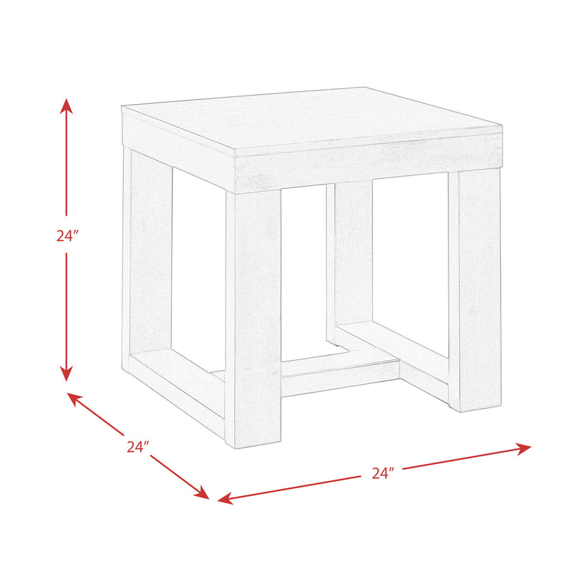 Hardy - Square End Table - Cherry