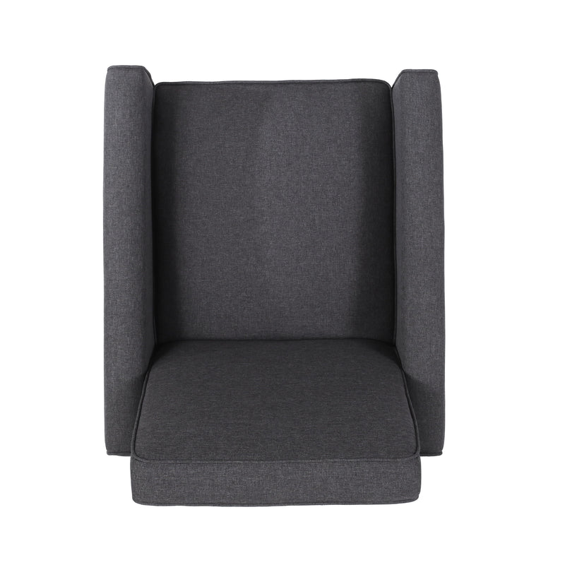 Fabric Push Back Chair For Elegant Home