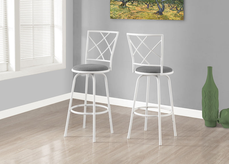 Swivel Stool Bar Height, Contemporary & Modern Style (Set of 2)