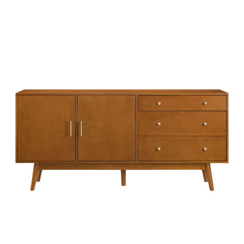 Mid-Century Modern Minimalist 2 Door Sideboard