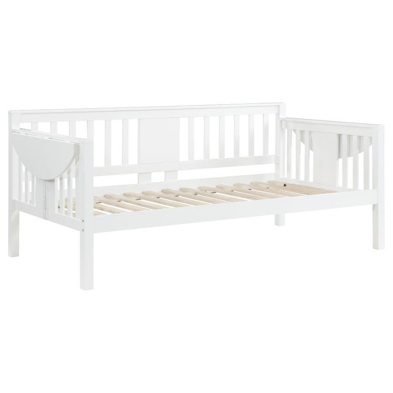 Bethany - Wood Daybed With Drop-Down Tables