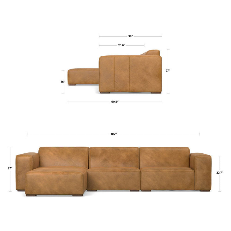 Rex - Handcrafted Sectional Sofa