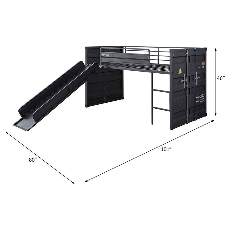 Cargo - Loft Bed w/Slide