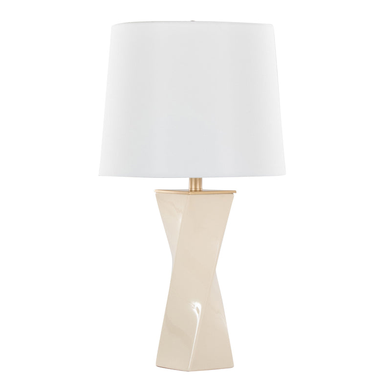 Curvo - Square Contemporary Table Lamp