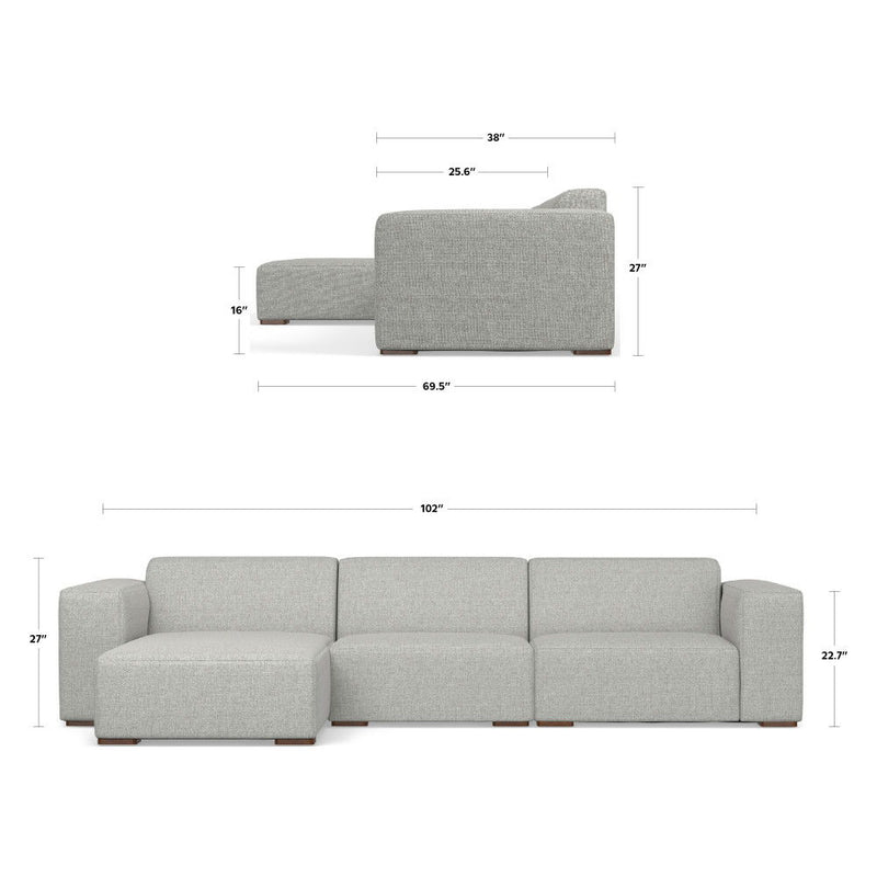 Rex - Handcrafted Sectional Sofa