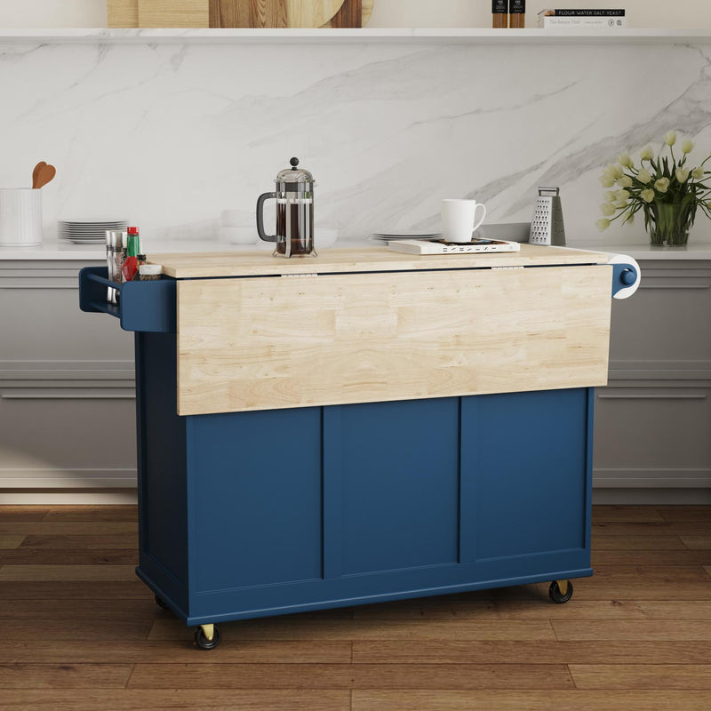 Dolly Madison - Drop Leaf Kitchen Cart