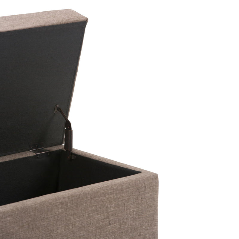 Darcy - Upholstered Storage Ottoman Bench