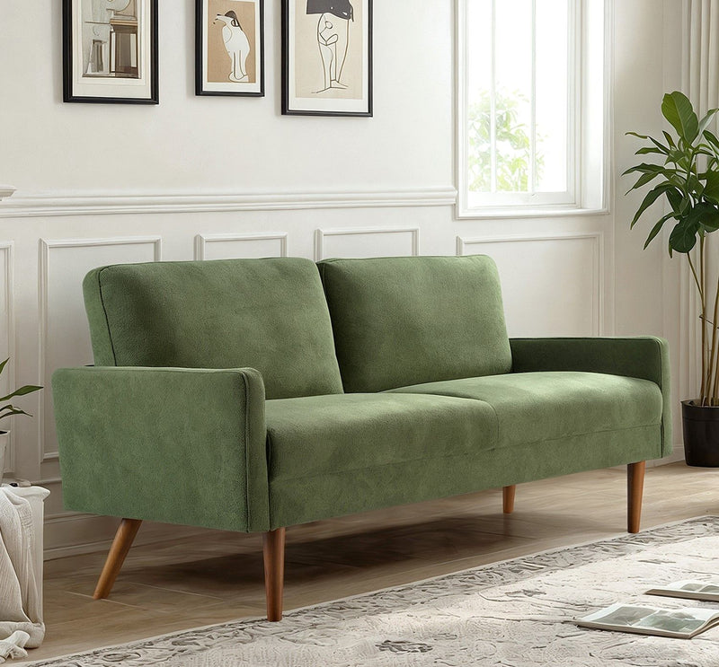 Sofa, European Style With Sleek Design, Modern & Vintage Flair, Upholstered 3 Seater Couch