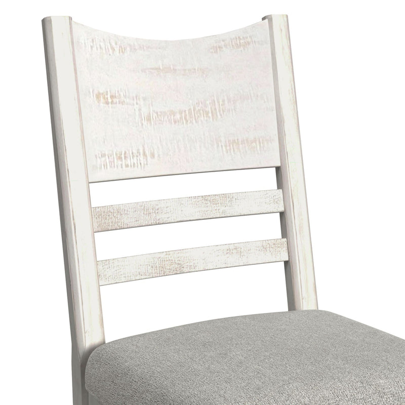 Rogen Rustic - Dining Side Chair (Set of 2) - Rustic White / Gray