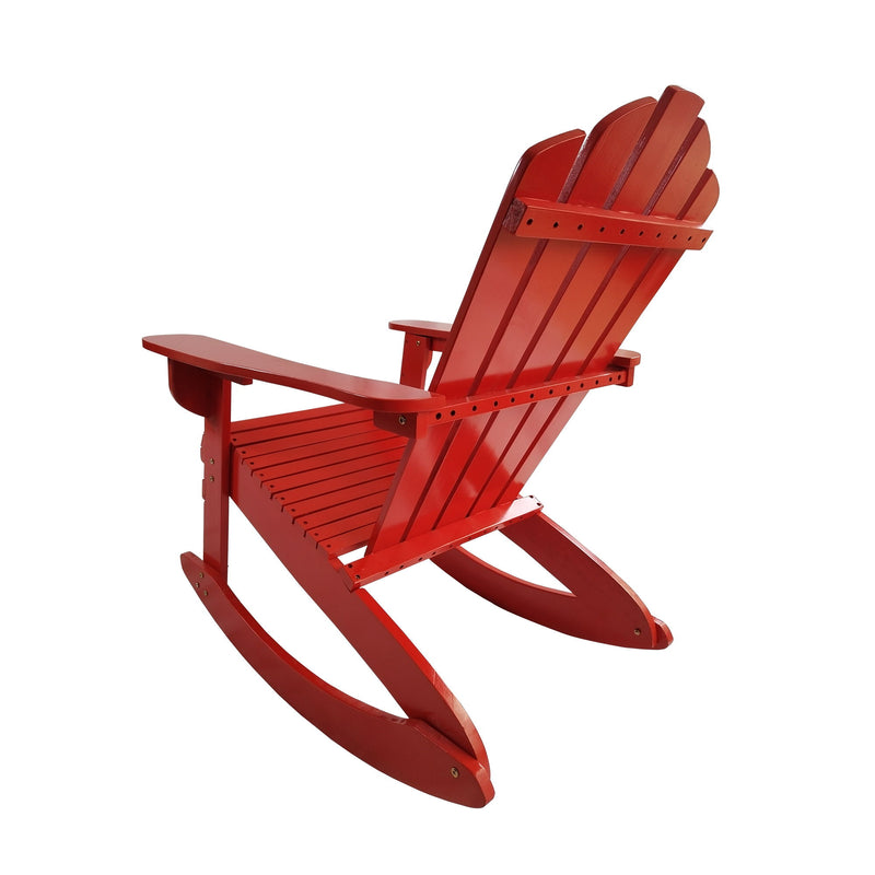 Reclining Outdoor Rocking Adirondack Chair