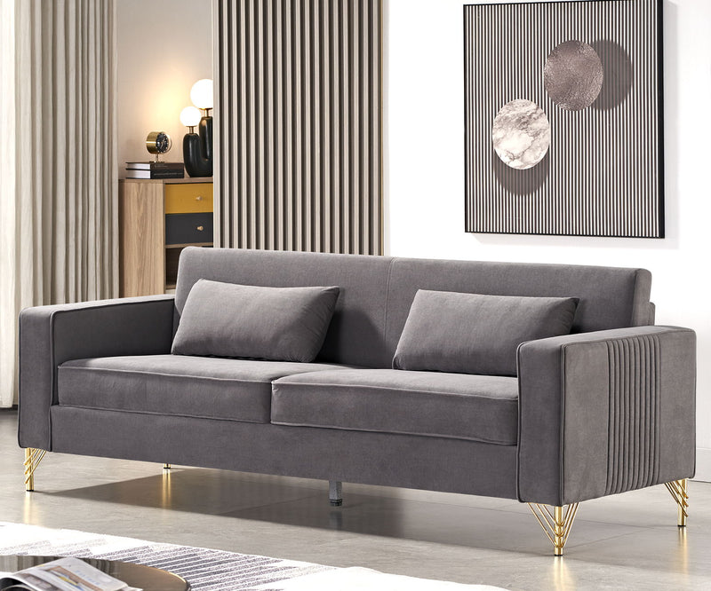 Aesthetic 3 Seater Couch With Classic Modern Appeal And Luxurious Soft Comfort