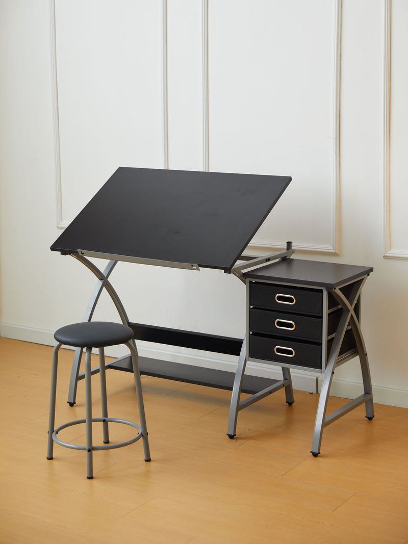 Drafting Table With Stool