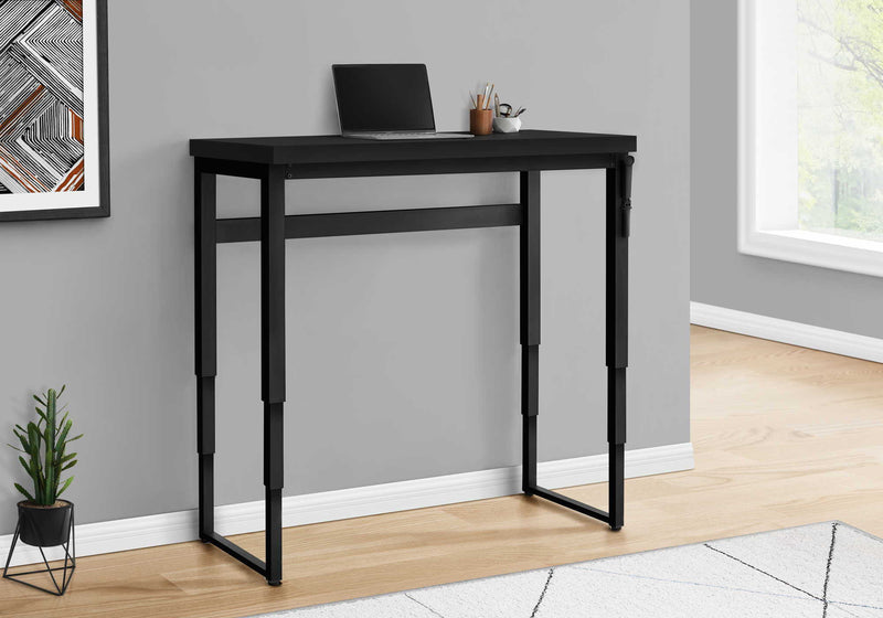 Computer Desk, Home Office, Standing, Adjustable, Laptop, Contemporary & Modern