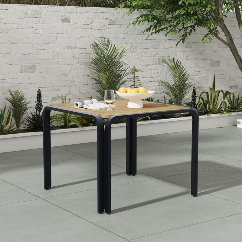 Finn - Square Dining Table - Black