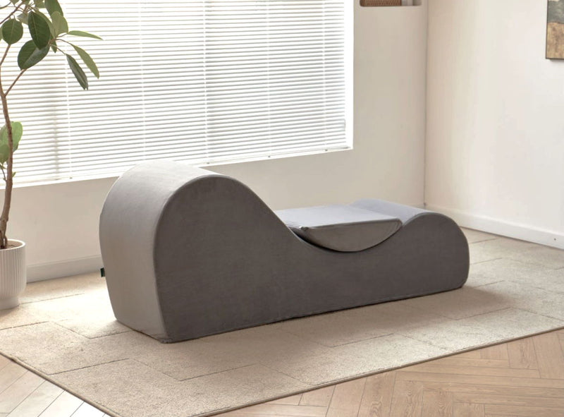 Solace - Chaise Lounge Chair Relaxation, Ergonomic Design With Soft Yet Firm High Density Foam Core