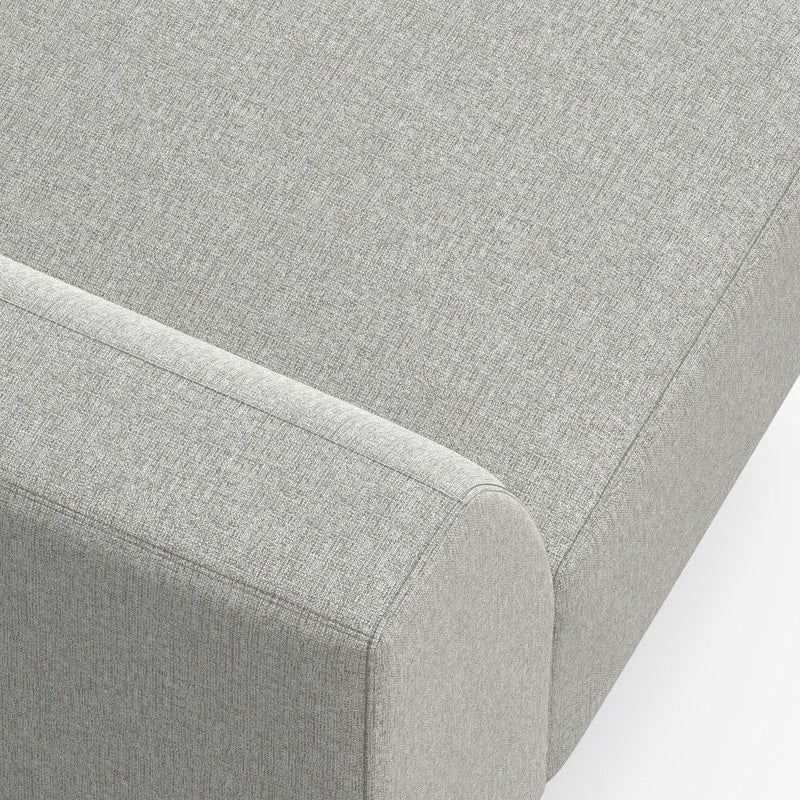 Rex - Right Arm Sofa Module - Gray