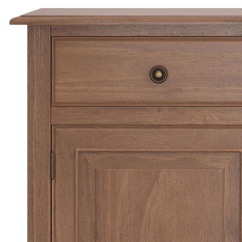 Connaught - Entryway Storage Cabinet - Medium Saddle Brown