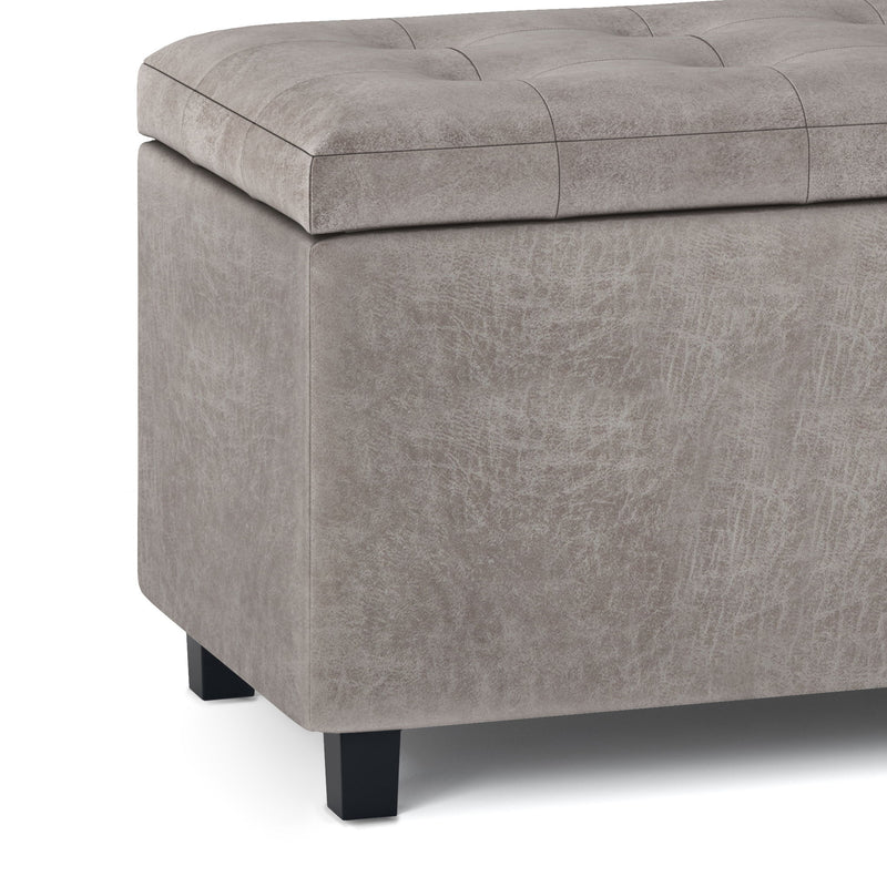 Cosmopolitan - Upholstered Storage Ottoman