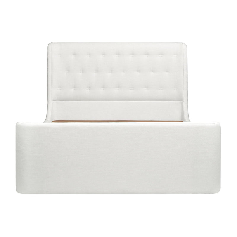 Brooks - Contemporary Tufted Shelter Platform Bed